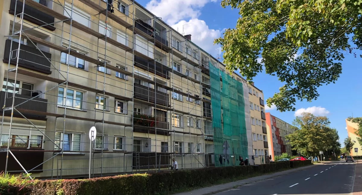 Remont ulicy Stanisława Wyspiańskiego w Brzegu Dolnym