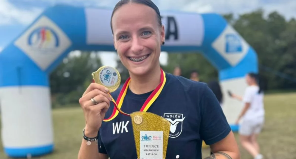 Wołowska policjantka wygrała #IPAPOLRUN 2025 w swojej kategorii
