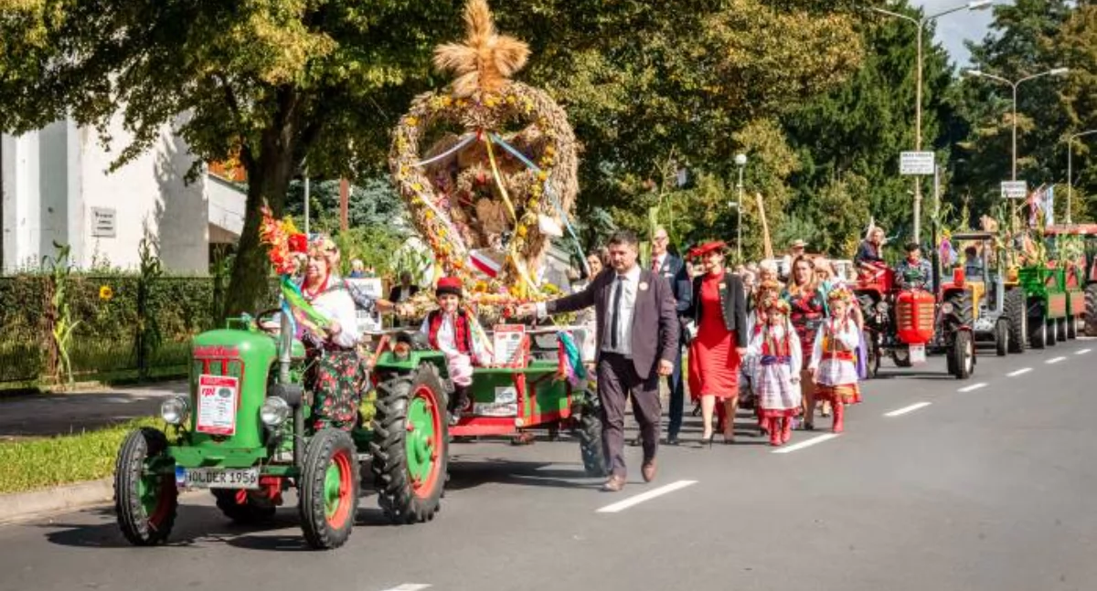 DZIĘKUJĘ ZA WSPÓLNE ŚWIĘTOWANIE DOŻYNEK 