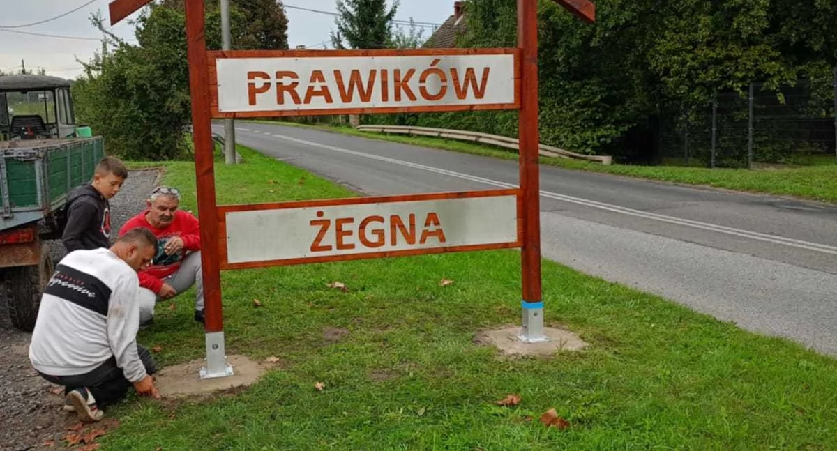 Nowy witacz w Prawikowie