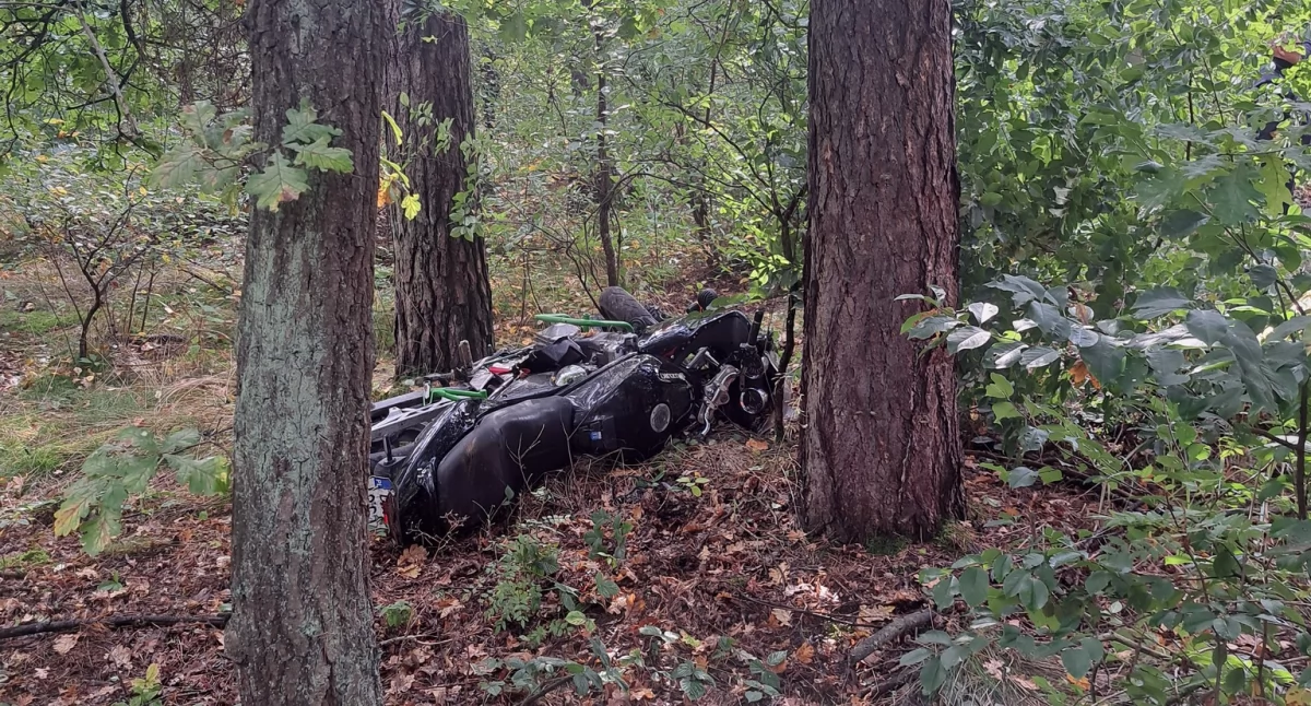 Dramatyczny wypadek. Nie żyje motocyklista