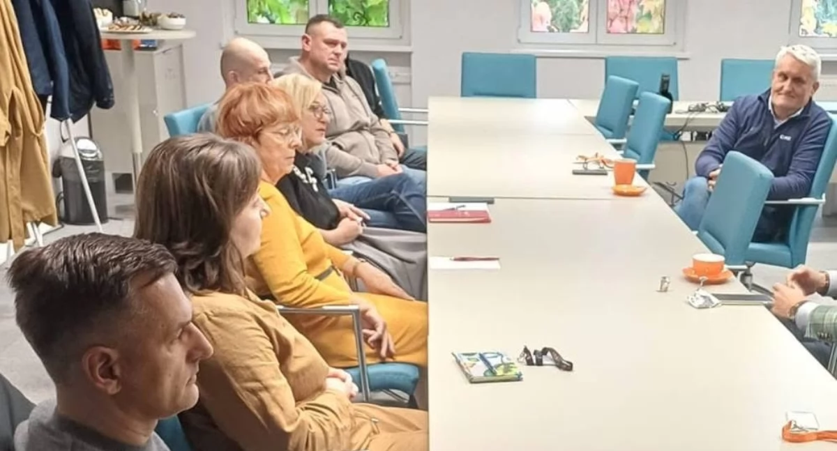 Radni spotkali się z prezesem PCC Rokita - Wiesławem Klimkowskim. Ma być mniej smrodu w Brzegu Dolnym