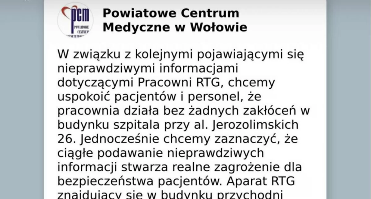 Gdzie jest aparat RTG z przychodni w Brzegu Dolnym? Radni pytają, a PCM uspokaja: pracownia działa normalnie