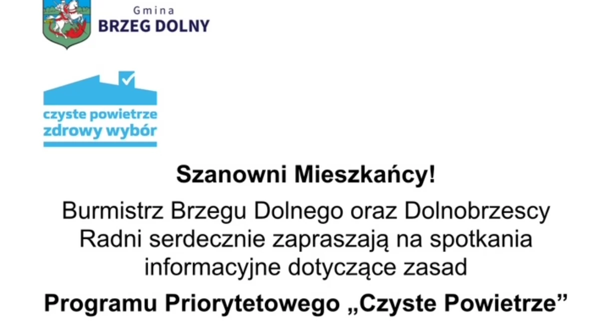 Spotkanie informacyjne o Programie „Czyste Powietrze” w Naborowie