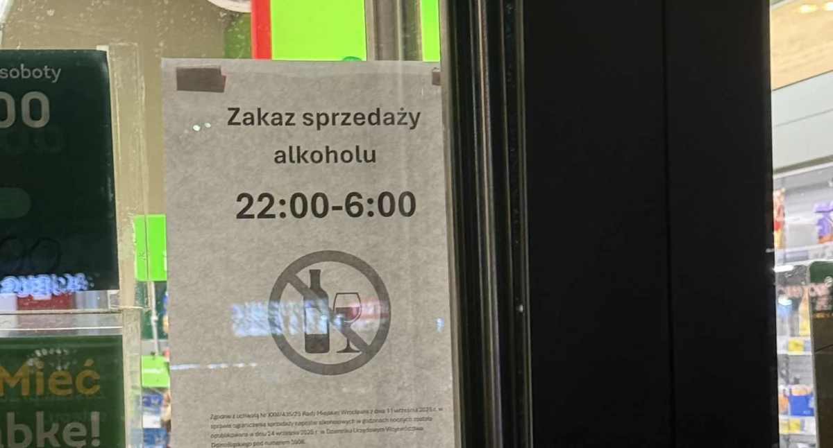 We Wrocławiu nie kupisz alkoholu po 22. Czy taki zakaz przyjąłby się także u nas?