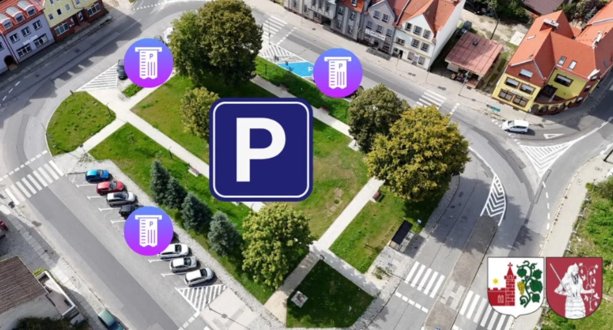 Nowe zasady parkowania w centrum Wińska – godzinna strefa postoju na Rynku