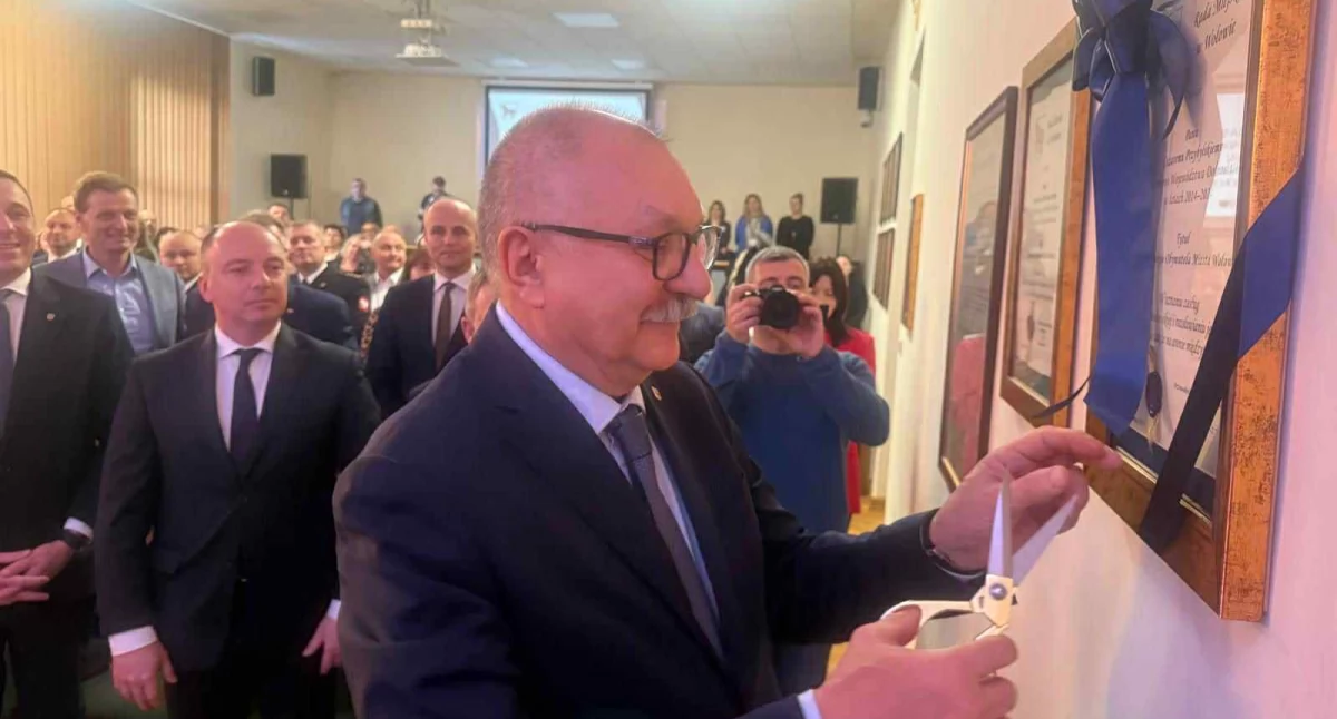 „To podziękowanie od ludzi”. Cezary Przybylski uhonorowany tytułem Honorowego Obywatela Wołowa