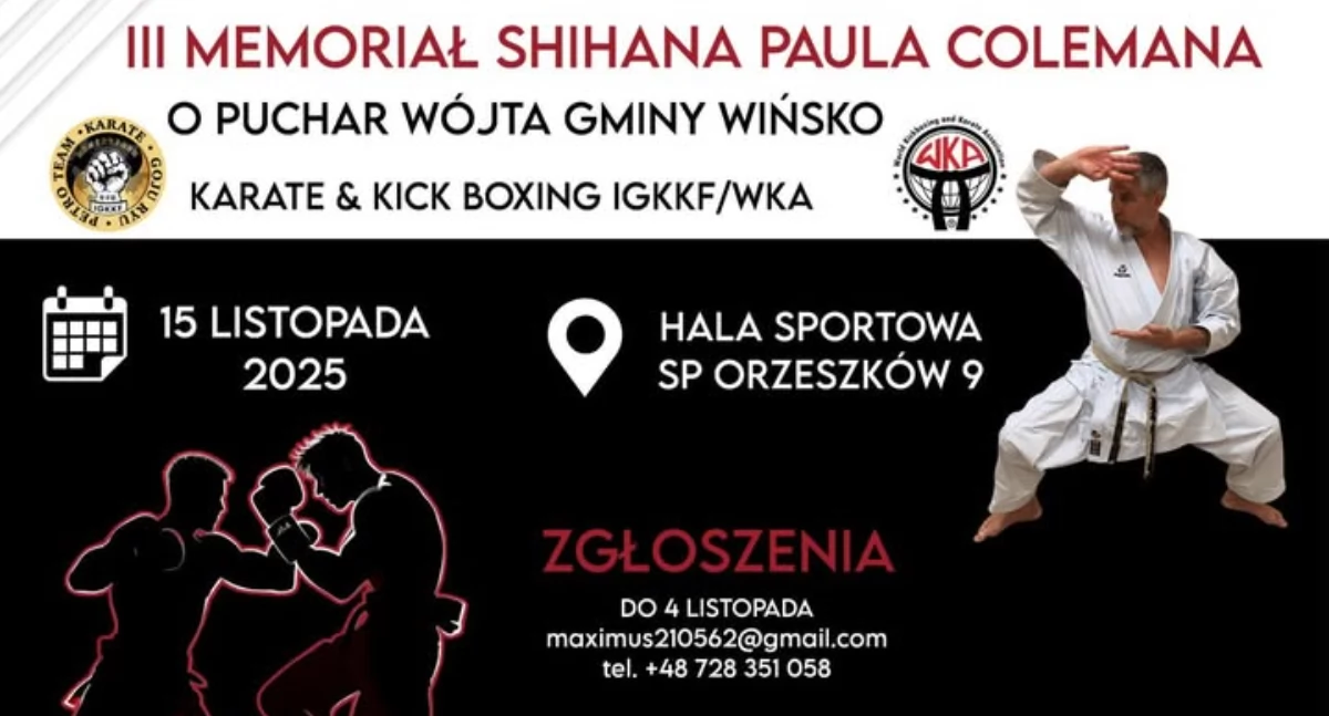 Walka o honor i tradycję. III Memoriał Shihana Paula Colemana o Puchar Wójta Gminy Wińsko