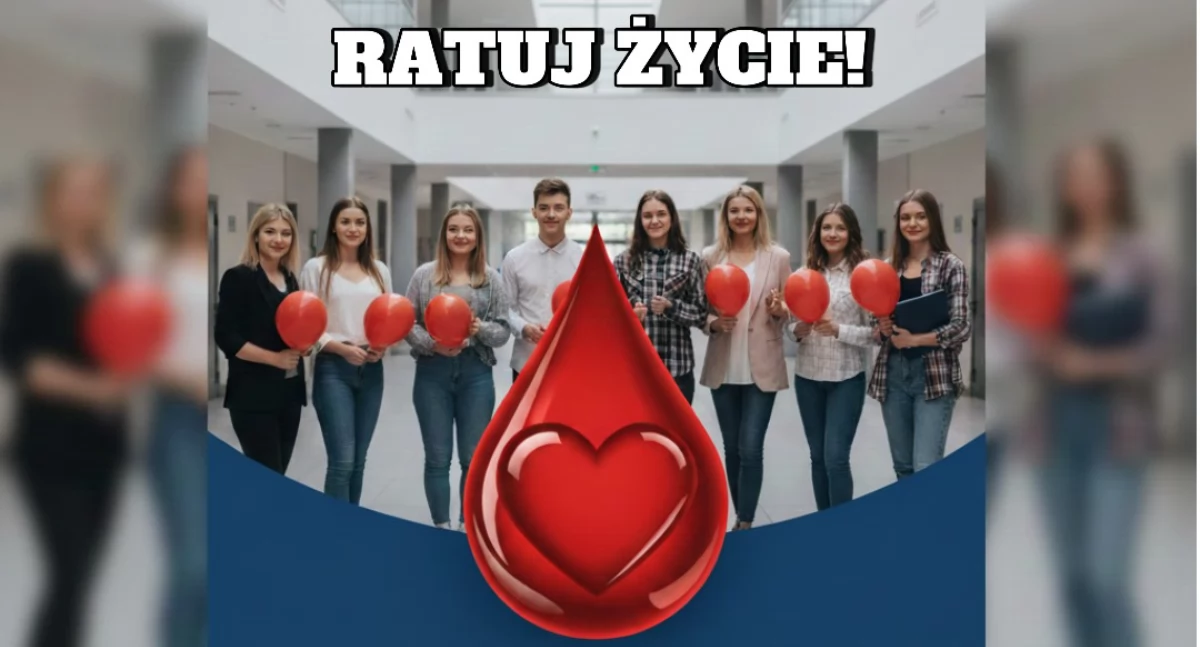 Oddaj krew w Wołowie. Dzisiejsza akcja w Technikum nr 1 to realna pomoc dla chorych