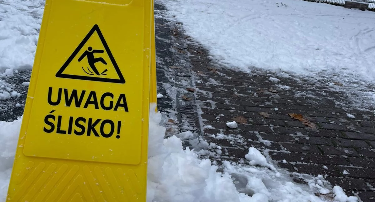 Ostrzeżenie IMGW dla powiatu wołowskiego. Marznące opady i gołoledź