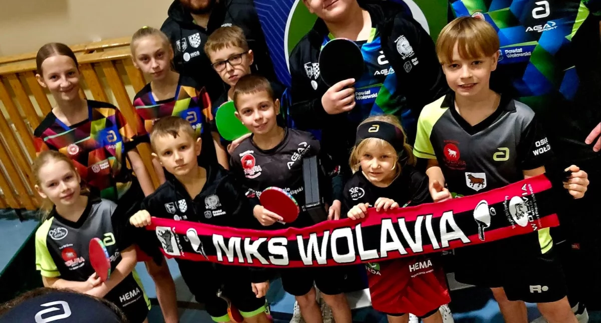 Młodzi tenisiści stołowi z Wołowa z sukcesami w Polkowicach
