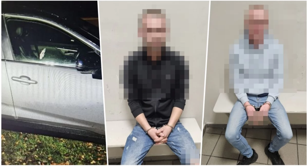 Szybkie ustalenie sprawców kradzieży samochodu. Złodzieje w areszcie