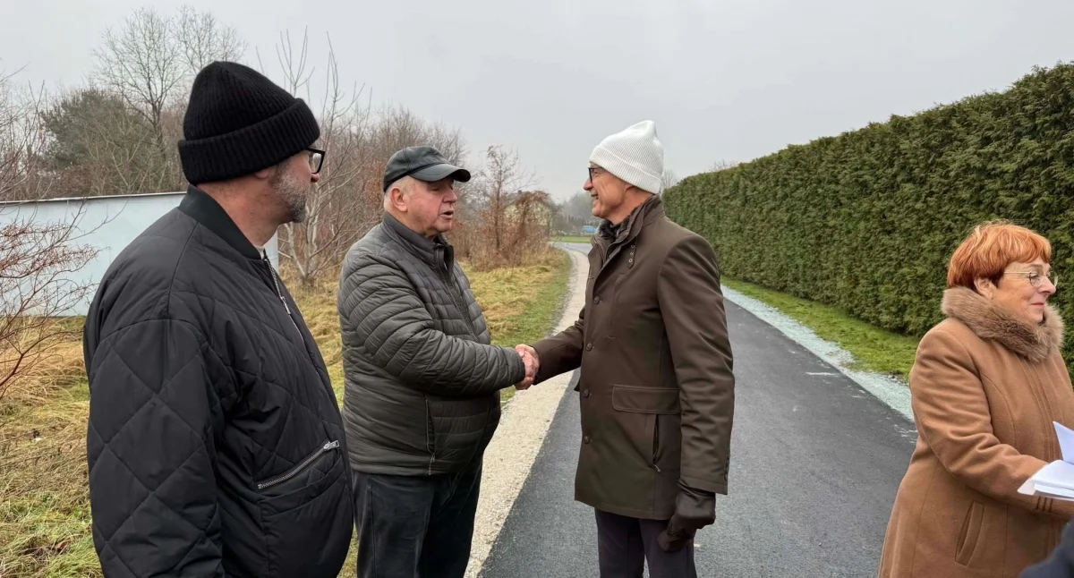 Ulice Zbożowa i Nasypowa w Brzegu Dolnym odebrane po remoncie