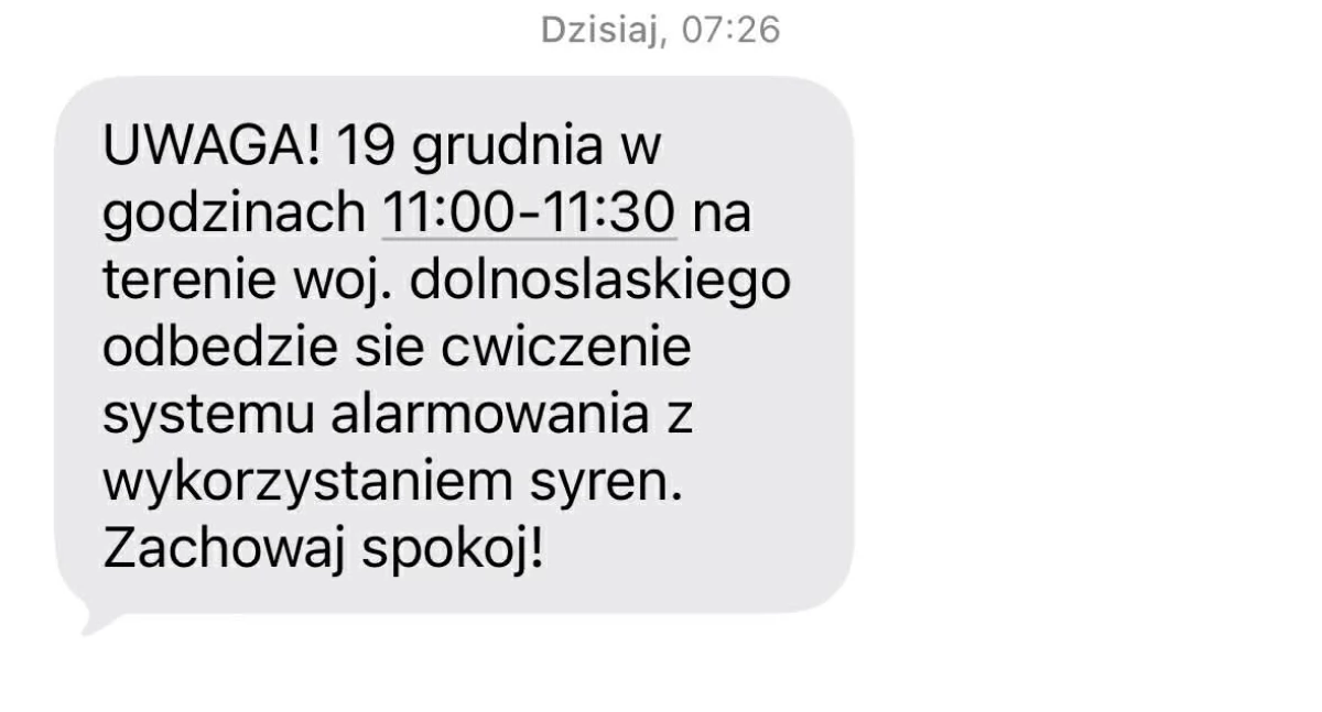 W piątek zawyją syreny w całym Dolnośląskiem. To tylko ćwiczenia – wyjaśniamy, co oznaczają sygnały alarmowe