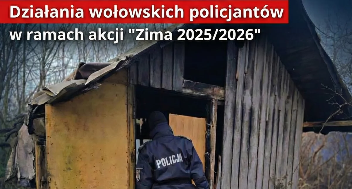 Gdy mróz zagraża życiu. Policja apeluje o pomoc i reagowanie