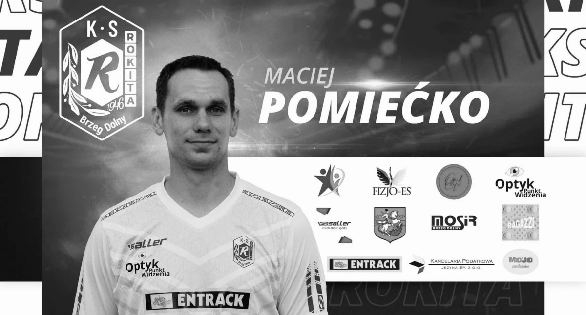 Zmarł Maciej Pomiećko. Klub KS Rokita 1946 Brzeg Dolny w żałobie
