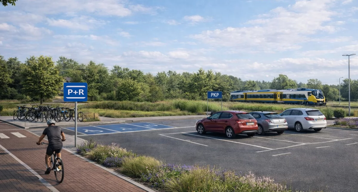 Nowe parkingi Park & Ride w gminie Wińsko. Samochód zostawisz przy kolei