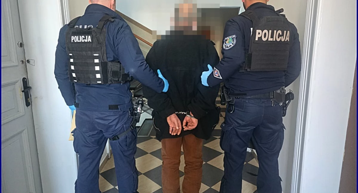 Szybka reakcja policjantów. Poszukiwany mężczyzna zatrzymany w sądzie
