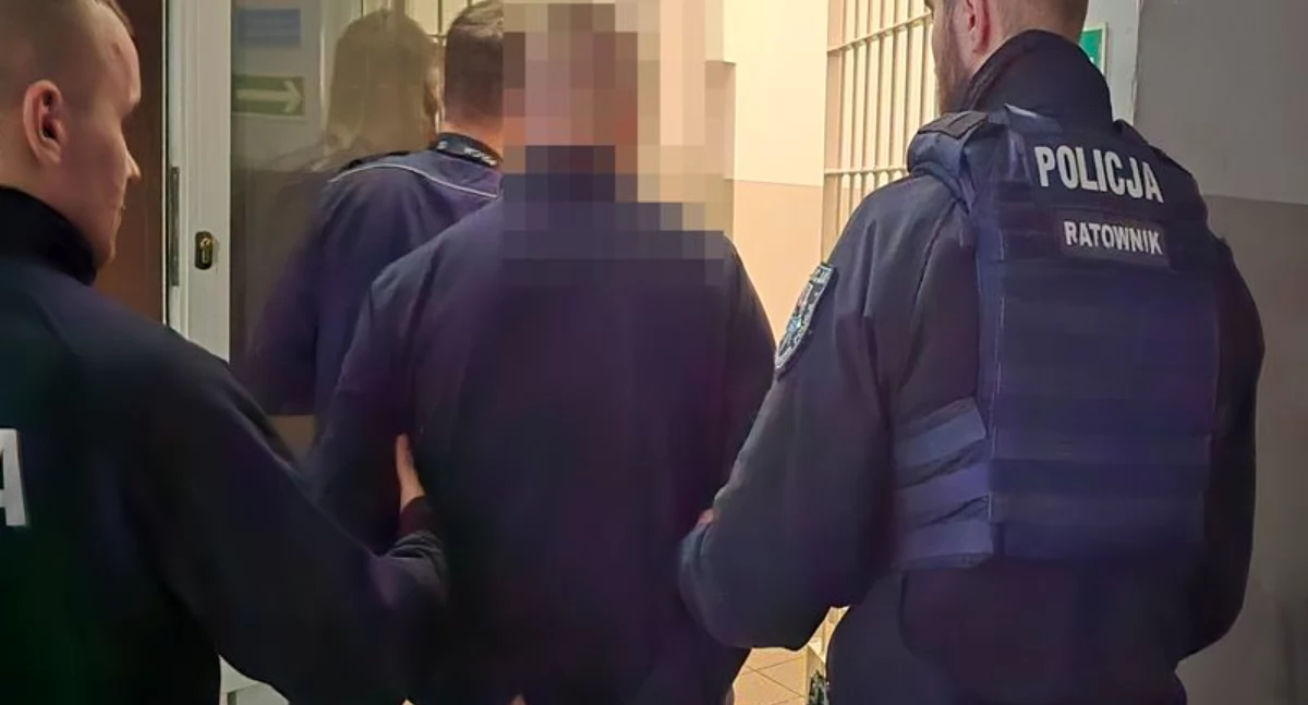 Kradzież rozbójnicza w gminie Ścinawa. Trzech mężczyzn zatrzymanych, odzyskano skradziony pojazd
