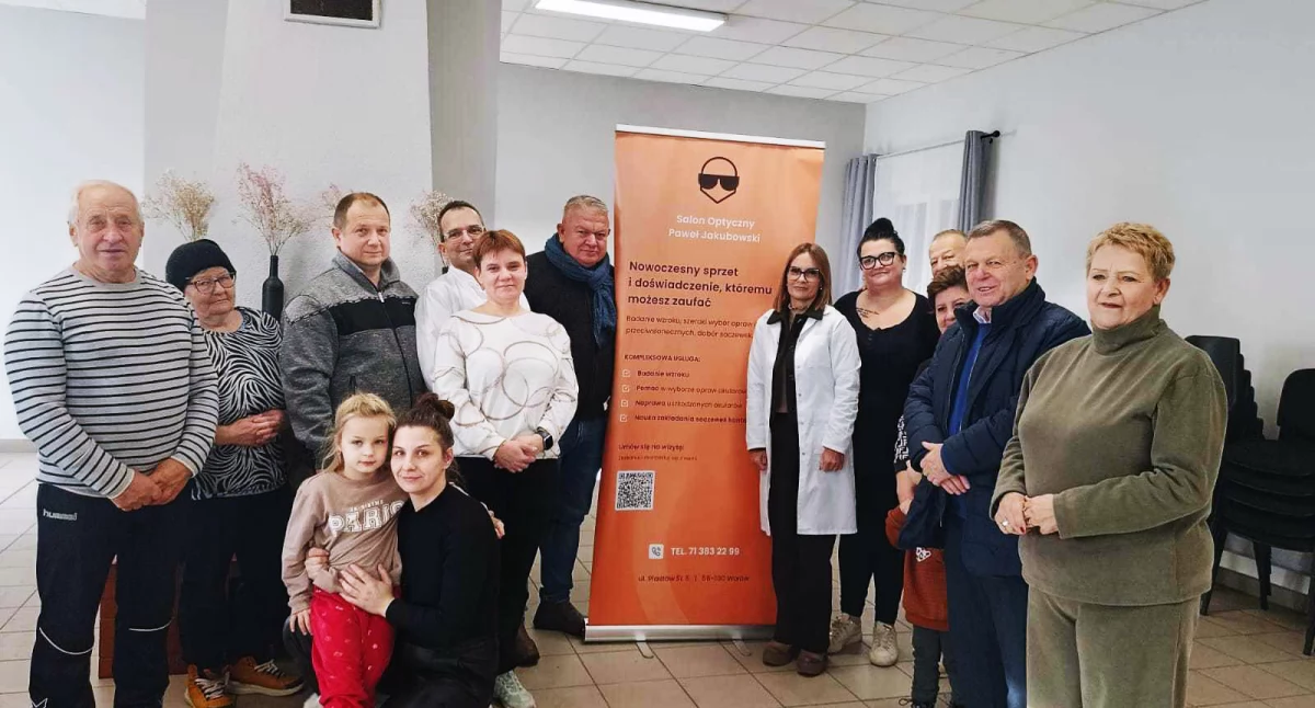Badanie wzroku i słuchu w sołectwach Gminy Wołów. Akcja przyniosła efekt
