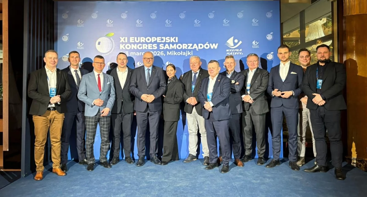 Samorządowcy z powiatu wołowskiego na Kongresie w Mikołajki. Debaty o bezpieczeństwie, zdrowiu , pieniądzach z UE i współpracy ponad granicami gmin 