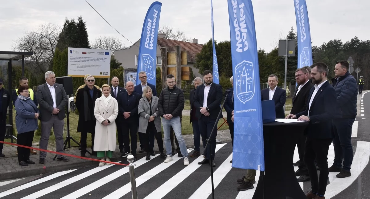 Droga Wołów – Garwół – Gródek oficjalnie otwarta