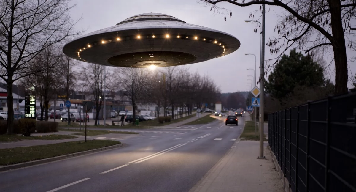 Niepokojące zjawisko nad Brzegiem Dolnym. Mamy zdjęcia od świadka!