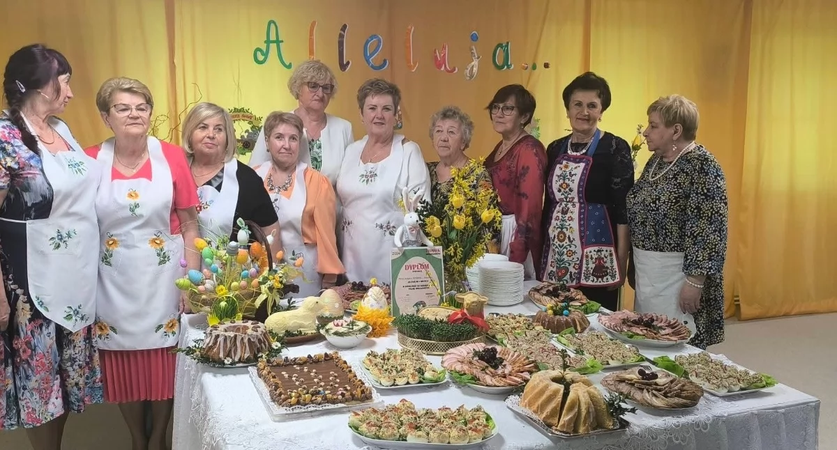 Wielkanocne Jajeczko w Brzegu Dolnym u seniorów 
