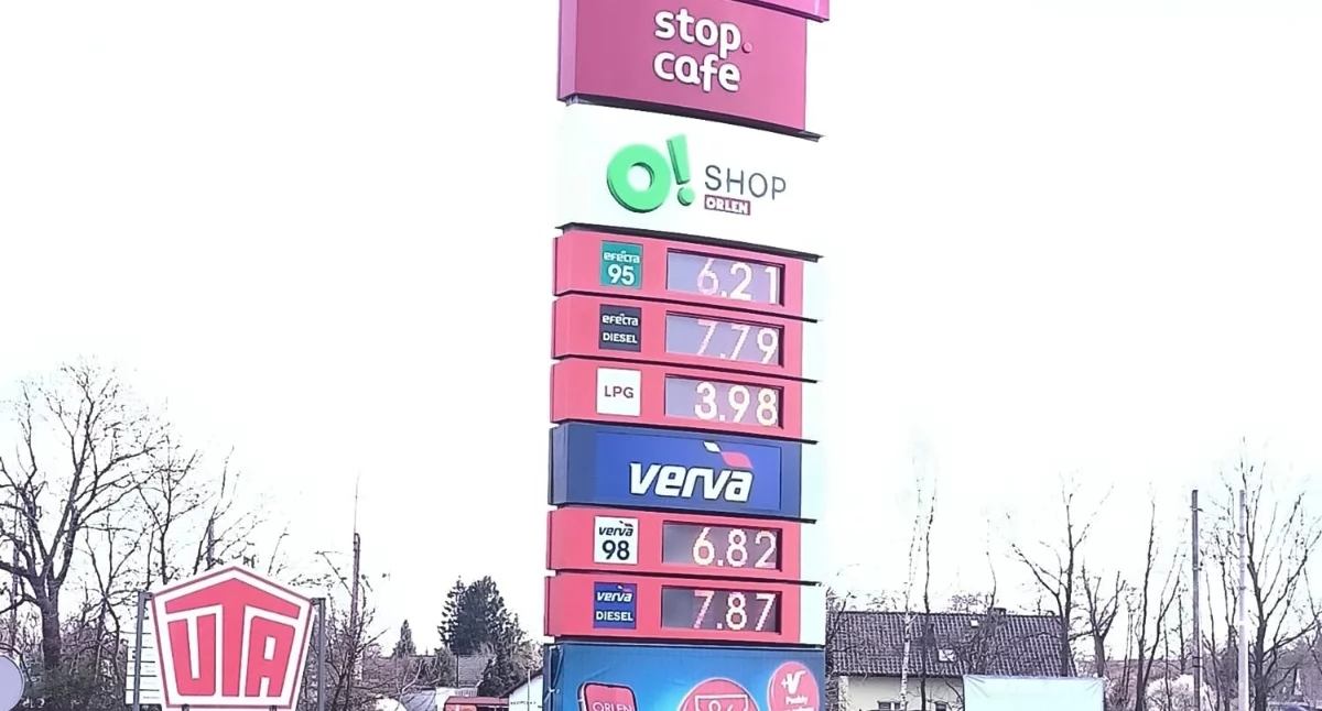Ceny paliw w Brzegu Dolnym – ile kosztuje benzyna i diesel 8 kwietnia? Sprawdź stawki na Orlenie
