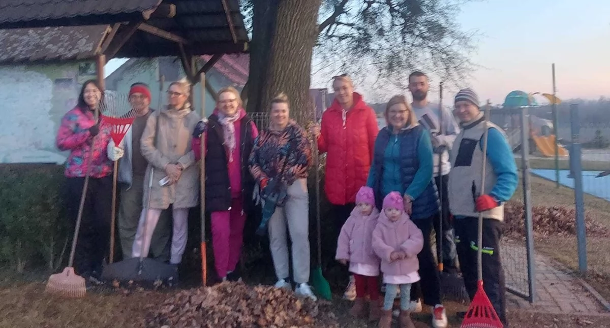Wiosenne porządki w sołectwach Gminy Wołów