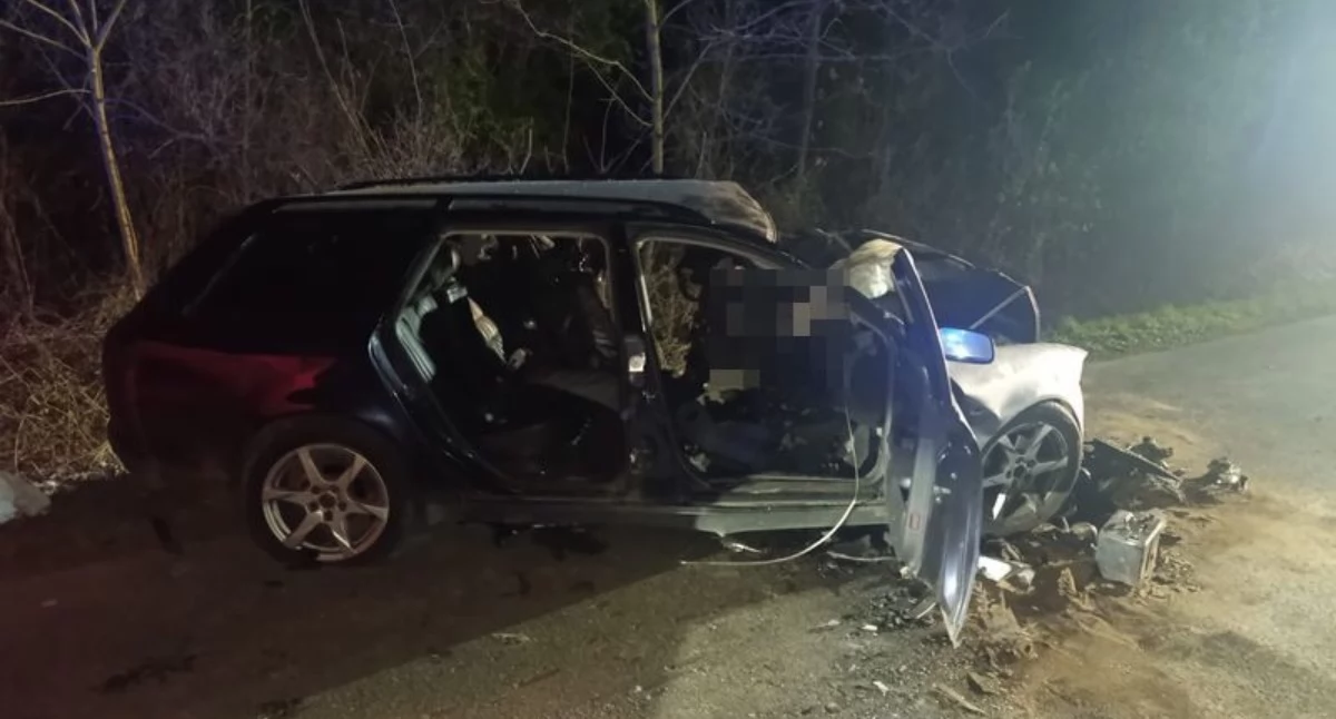 Tragedia tuż za miedzą. Dwóch młodych mężczyzn zginęło w wypadku pod Rudną