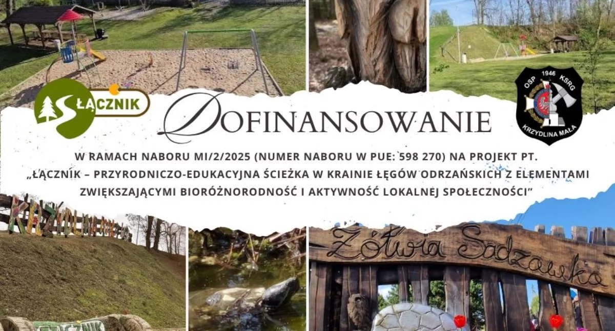 Rekordowe dofinansowanie dla OSP Krzydlina Mała! Ponad 370 tysięcy złotych na „Łącznik” i rewitalizację miejscowości