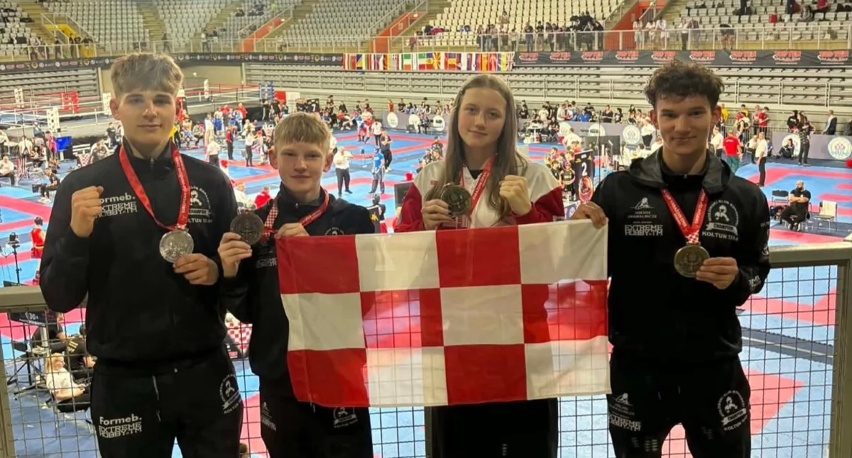 Sukces Wołowskiego Klubu Bokserskiego w Chorwacji! Cztery medale Pucharu Europy w Kickboxingu
