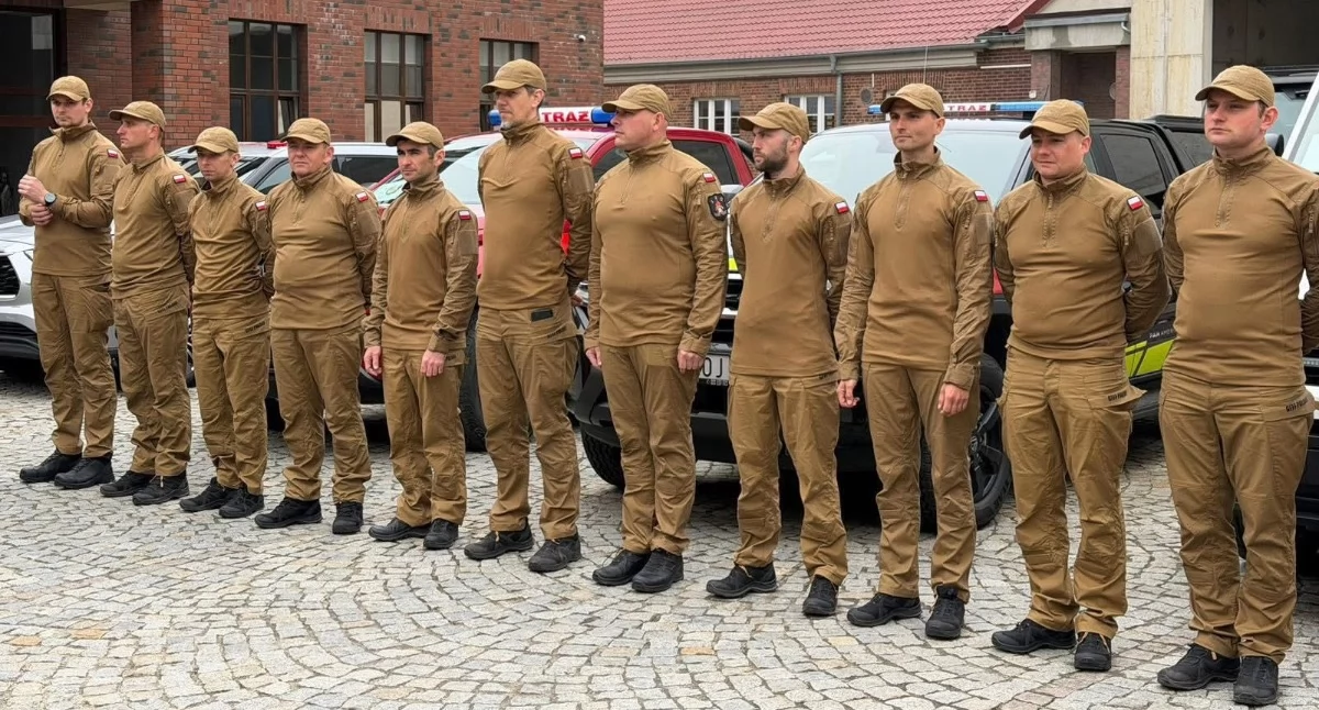 Wołowski strażak w akcji na Lubelszczyźnie. Moduł GFFF ruszył do walki z żywiołem