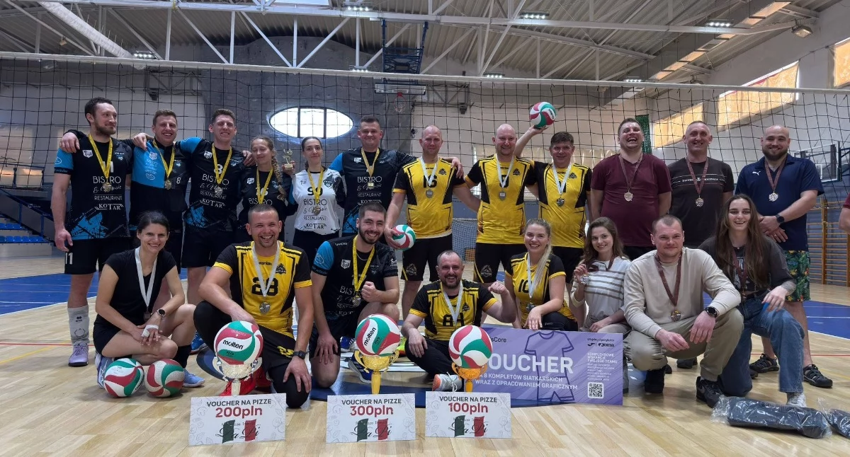 Siatkarskie emocje w Wołowie! The Generaci triumfują w turnieju drużyn mieszanych