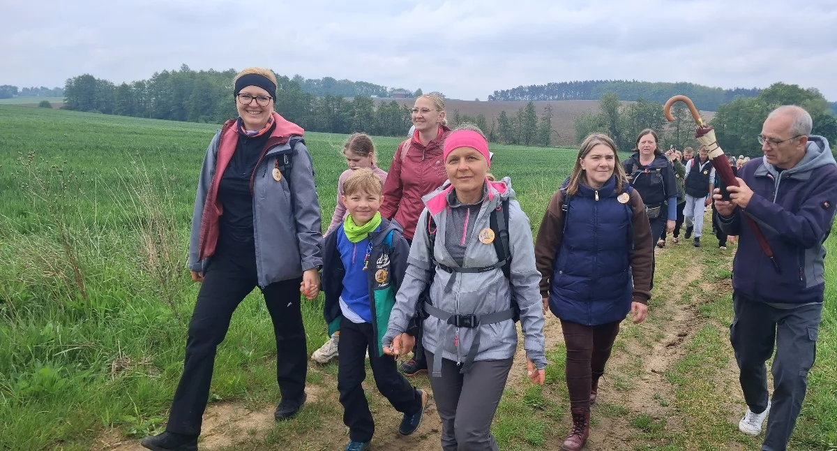 Modlitwa, wzruszenie i „belgijka”. Pierwsza taka pielgrzymka z Wołowa do Głębowic