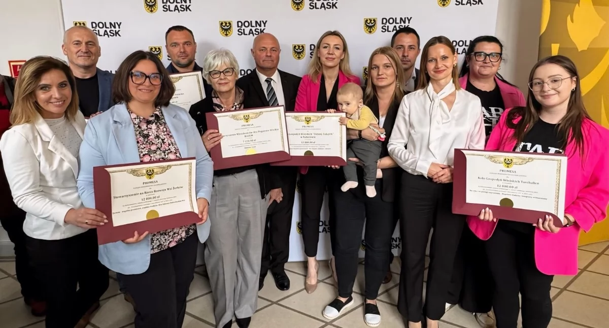 Ponad 100 tysięcy złotych dla powiatu wołowskiego! KGW, strażacy i stowarzyszenia biorą kasę na festyny i inwestycje