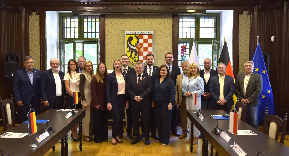 Powiat Wołowski wznowił partnerstwo z Powiatem Harburg