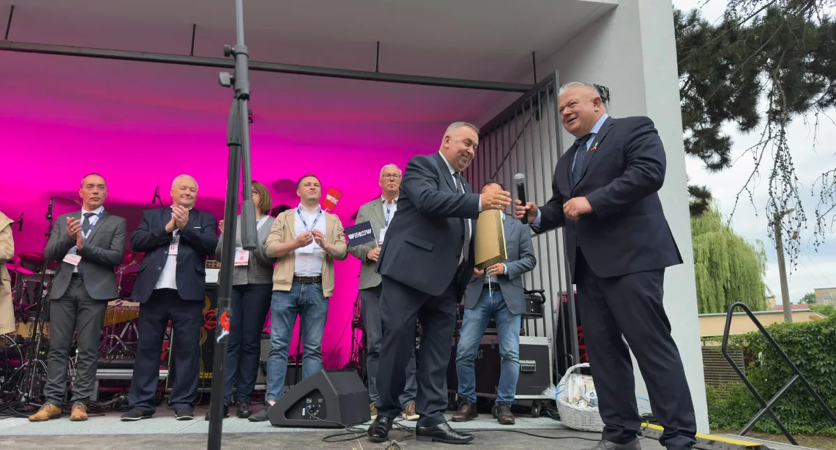 Starosta z centralnej Polski na Dniach Wołowa. Mówi o sile partnerstw i trudnej współpracy z Ukrainą