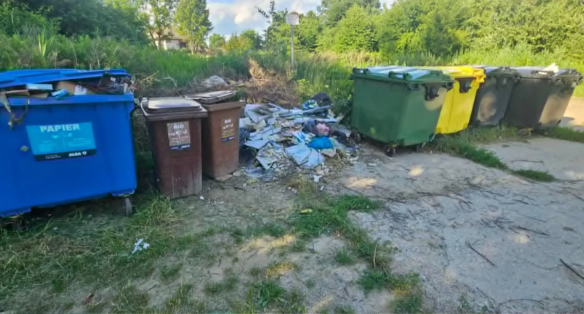 Zalani śmieciami na końcu Jaworowej? Halo, mamy problem!
