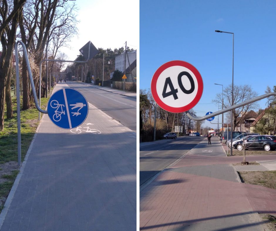 Wandalom nie spodobały się znaki