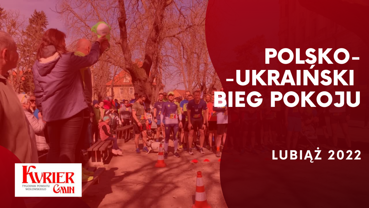 Polsko-Ukraiński Bieg Pokoju w Lubiążu. Relacja wideo z wydarzenia [WIDEO]