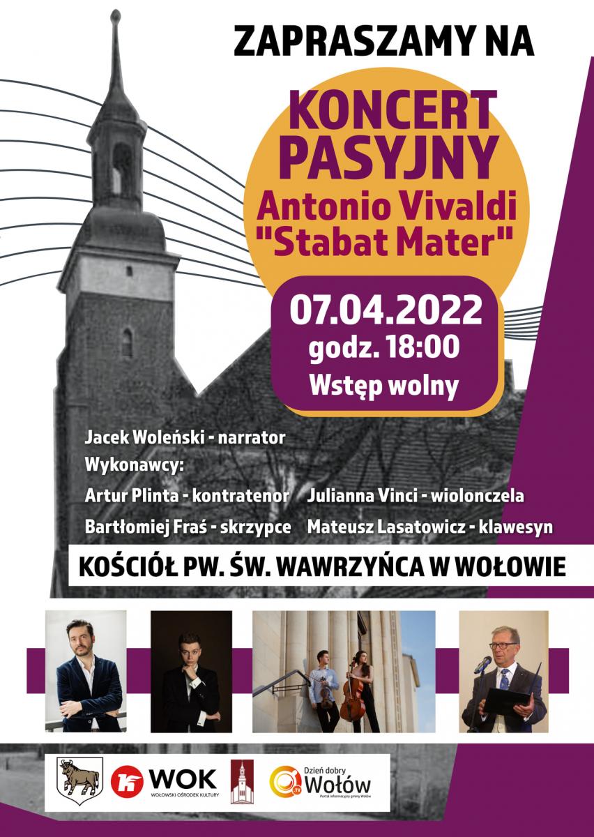 Koncert pasyjny w wołowskim kościele