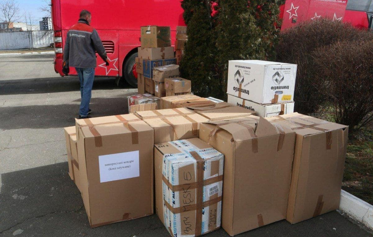 Dary od mieszkańców Wołowa dotarły na Ukrainę