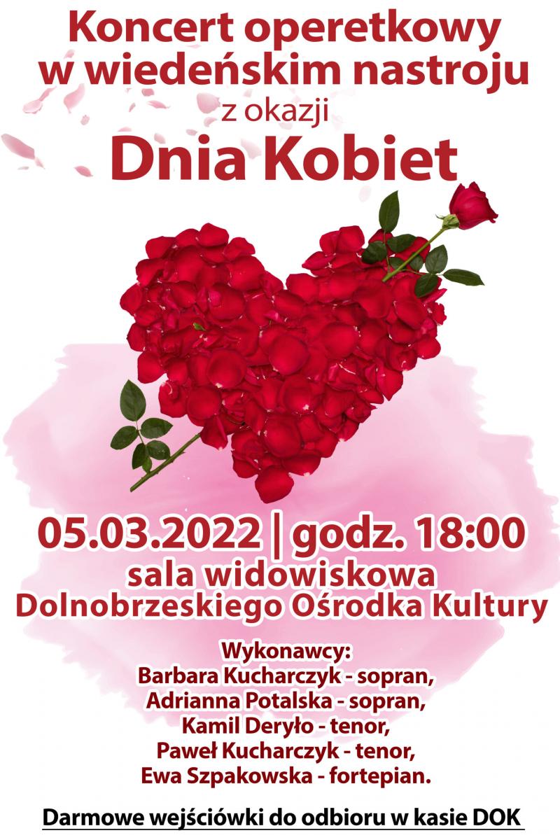 Koncert operetkowy z okazji Dnia Kobiet