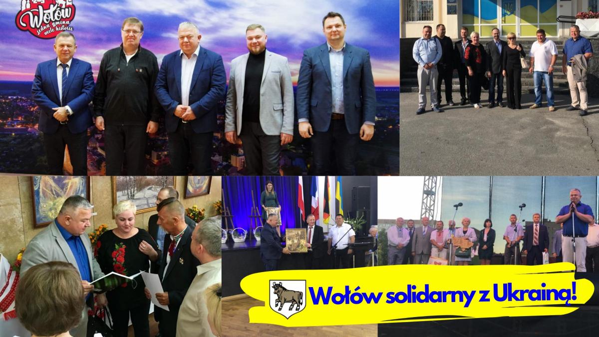 Wołów solidarny z Ukrainą