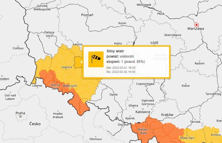 Uwaga! Znów będzie mocno wiało