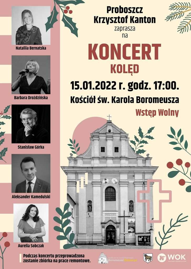 Koncert kolęd wraz ze zbiórką na remont