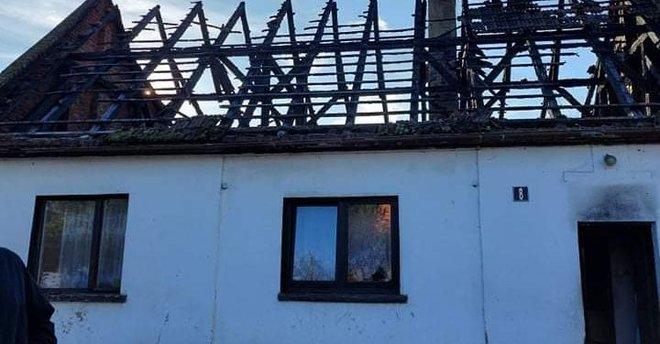 Rodzina z Bożenia straciła dom i cały dobytek w pożarze. Potrzebują pomocy