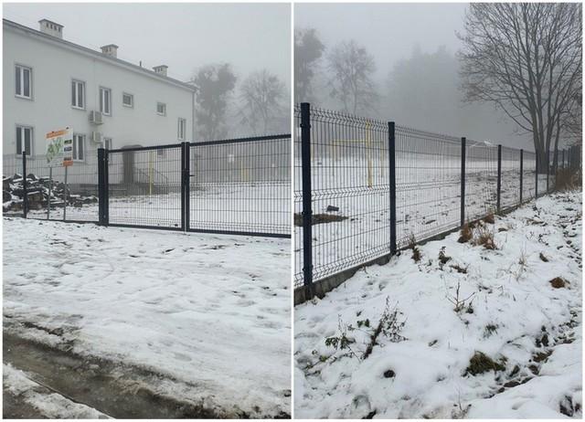 Nowe ogrodzenie wokół świetlicy w Garwole już gotowe
